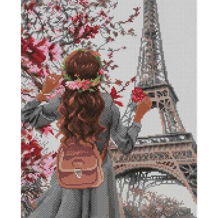 Весна в Париже. Алмазная мозаика Art City 40 x 50 см - фото 2 - id-p214047569