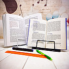 Подставка для книг Study металлическая 210 х 220 мм, регулировка угла наклона  Белая, фото 10