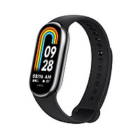 Силиконовый ремешок для Xiaomi Mi Band 8 черный