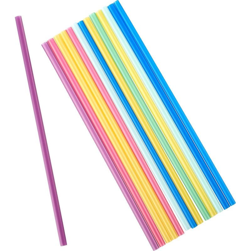 Трубочки прямые, цветные MIX, 8мм/210мм (250шт) - фото 1 - id-p214049402