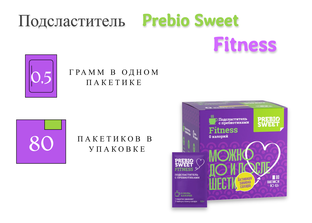 Подсластитель "Prebio Sweet" |ПСпфабрик| - фото 3 - id-p68243247