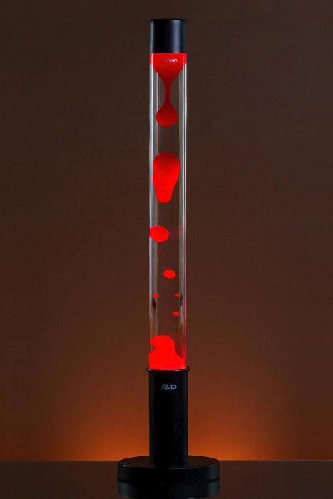 Лавовая лампа лава светильник ночник напольная восковая красная большая 76 см торшер Вулкан в детскую комнату - фото 4 - id-p214049521