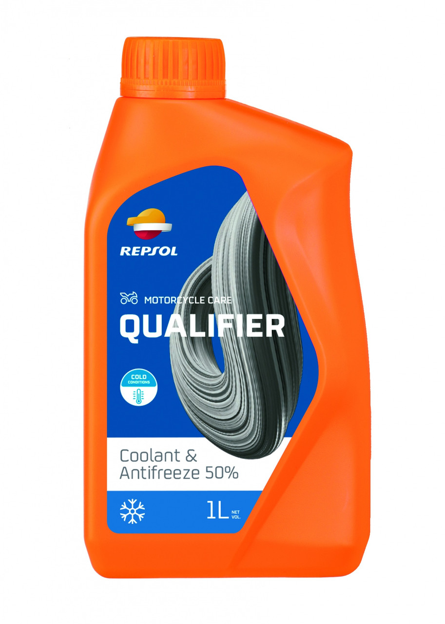 Антифриз Repsol QUALIFIER COOLANT & ANTIFREEZE OAT 50%, 1 л