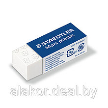 Ластик STAEDTLER Mars plastic 526-50, белый, картонная упаковка
