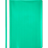 Папка-скоросшиватель Attache, A4 прозрач.верх.лист пластик зеленый 0.13/0.15, арт.495378