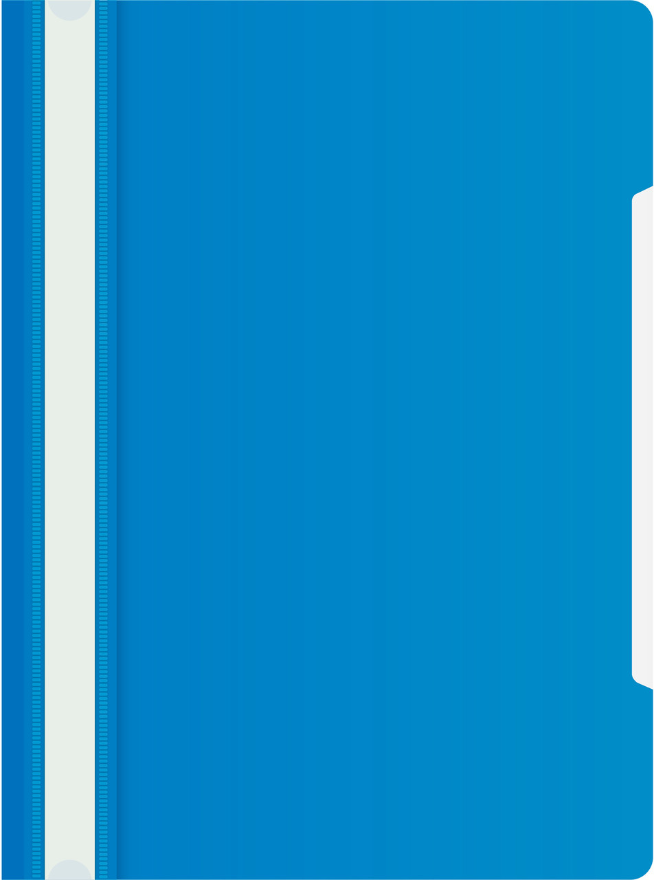 Папка-скоросшиватель Бюрократ -PS20BLUE A4 прозрач.верх.лист пластик синий 0.12/0.16 - фото 1 - id-p214061598