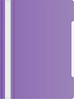 Папка-скоросшиватель Бюрократ -PS20VIO A4 прозрач.верх.лист пластик фиолетовый 0.12/0.16