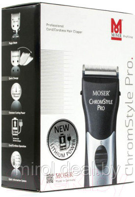 Машинка для стрижки волос Moser ChromStyle Pro 1871-0081 - фото 9 - id-p214064617