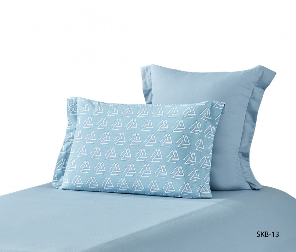Комплект постельного белья "KARTEKS" сатин цветной комбинированный, р. евро, SKB013 835/200.013 - фото 2 - id-p214066458