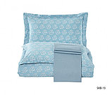 Комплект постельного белья "KARTEKS" сатин цветной комбинированный, р. евро, SKB013 835/200.013, фото 5