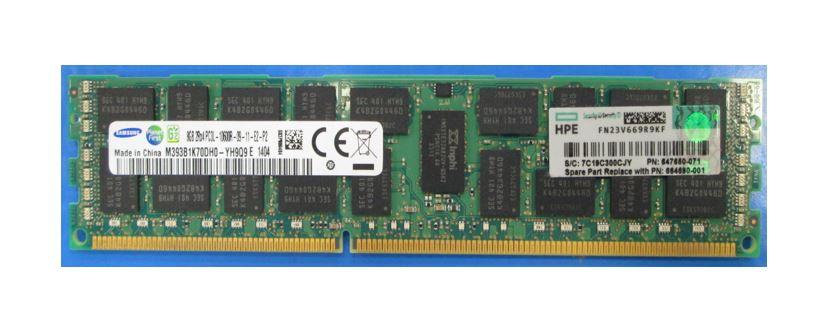 647650-071 Оперативная память HP 8GB LP PC3L-10600R RDIMM (used)