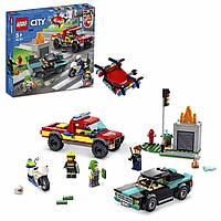 Конструктор LEGO Original City 60319: Пожарная бригада и полицейская погоня