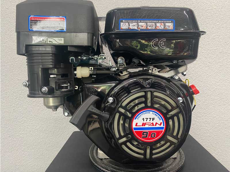 Двигатель Lifan 177F(вал 25мм под шпонку, 80x80) 9лс - фото 8 - id-p181879825