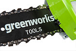 Высоторез/Сучкорез аккумуляторный Greenworks 24V, 20 см, без АКБ и ЗУG24PS20, фото 5