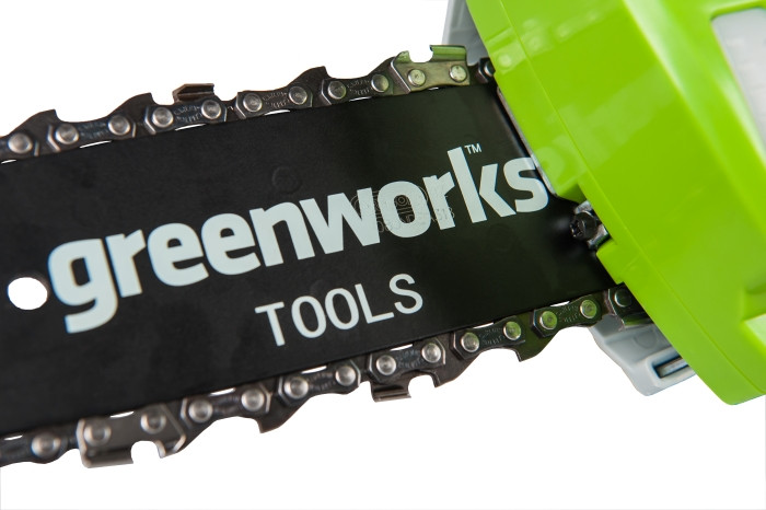 Высоторез/Сучкорез аккумуляторный Greenworks 24V, 20 см, без АКБ и ЗУG24PS20 - фото 4 - id-p214087181