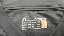 Мужская футболка в спортивном стиле M/ NEWLINE, черный, р-р M/, фото 2