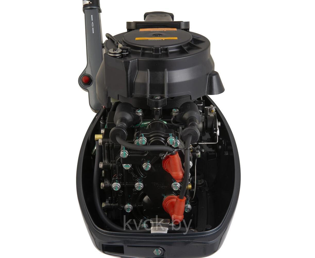 Лодочный мотор SEANOVO SN 9.9 FHS 15 л.с. двухтактный (с баком 24л) - фото 4 - id-p214092993