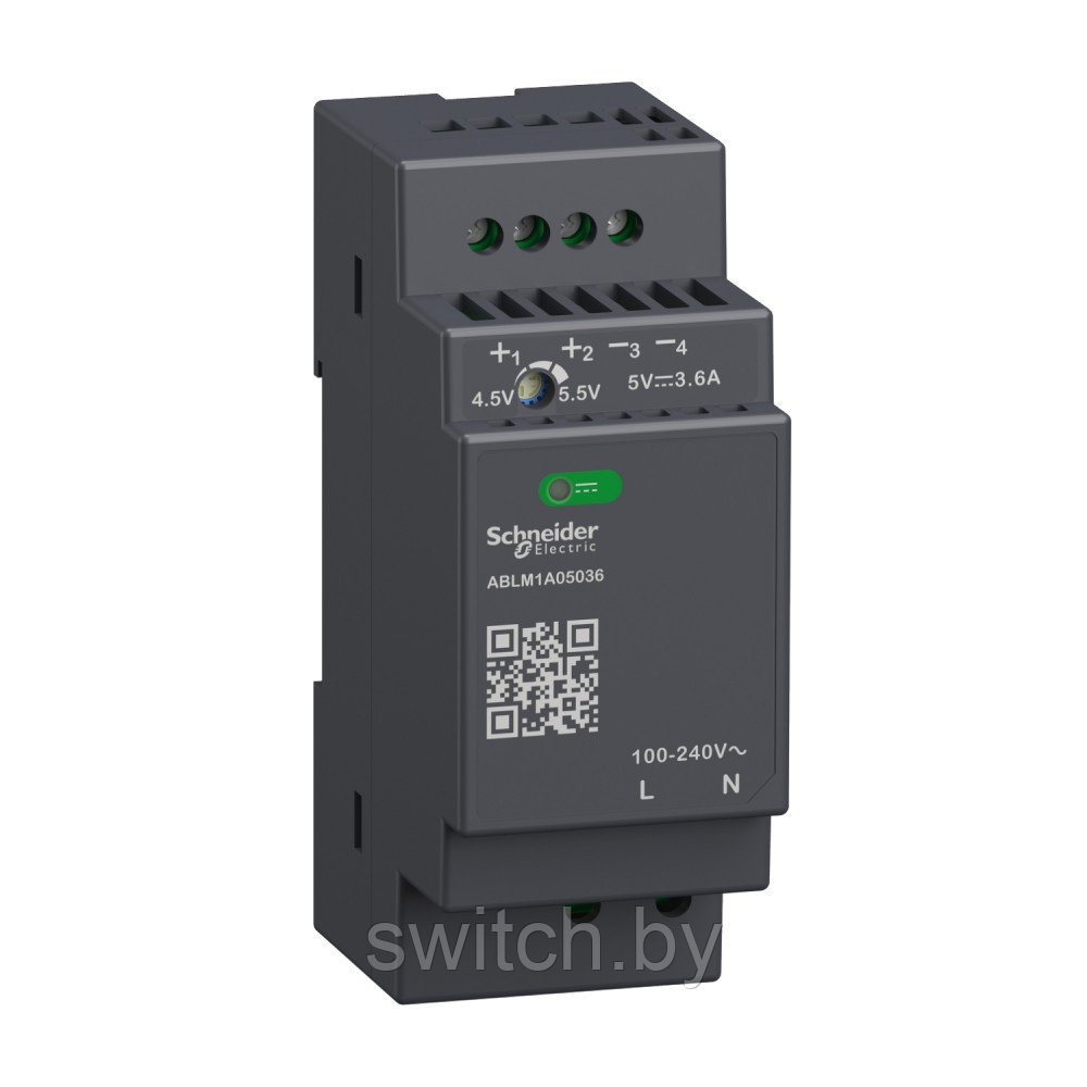 ABLM1A05036 ABL MODICON модульный блок питания 5В, 18Вт