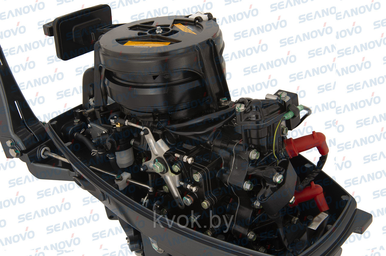 Лодочный мотор SEANOVO SN 9.9 FHS Enduro 20 л.с. двухтактный (с баком 24л) - фото 9 - id-p214093890