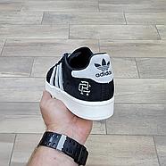 Кроссовки Wmns Adidas Superstar Old School Black x Reigning Champ, фото 4