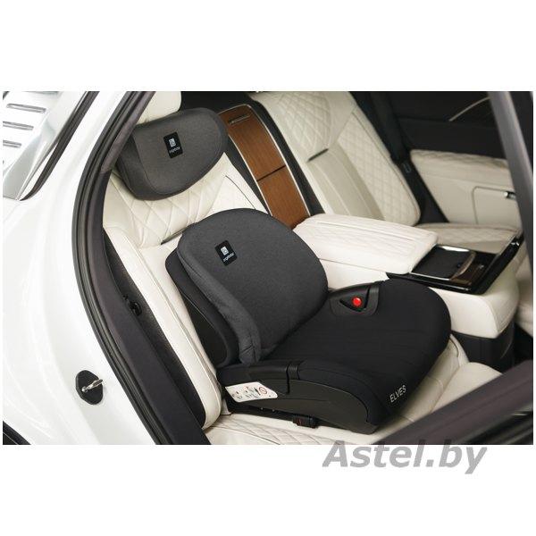 Автокресло Martin noir Elves+ Whole black (бустер со спинкой и подголовником, Isofix) - фото 1 - id-p211885552