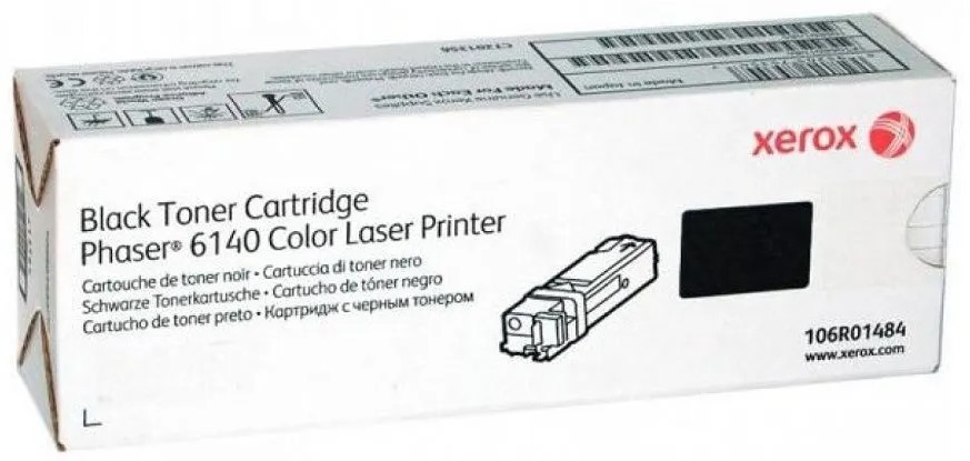 Тонер-картридж Xerox Phaser 6140-D (106R01484) ресурс 2600 страниц, черный - фото 2 - id-p214094121