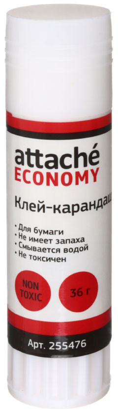 Клей-карандаш Attache Economy 36 г - фото 2 - id-p214094187