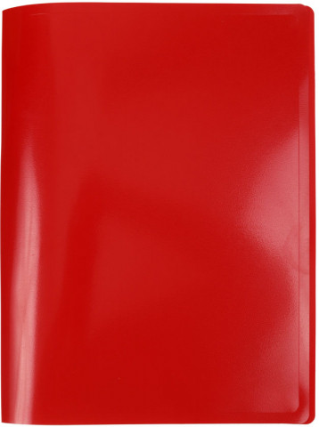 Папка пластиковая с боковым зажимом Buro толщина пластика 0,4 мм, красная - фото 2 - id-p214094264