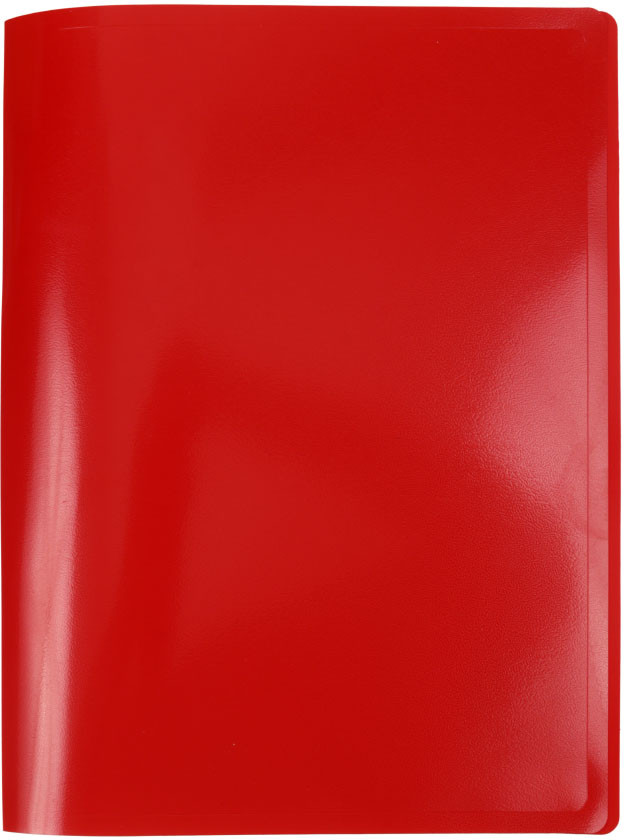 Папка пластиковая с боковым зажимом Buro толщина пластика 0,4 мм, красная - фото 3 - id-p214094264
