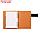 Органайзер на кольцах, формат А5, 90 листа, линия, с хлястиком. обложка кожзам МИКС, фото 9