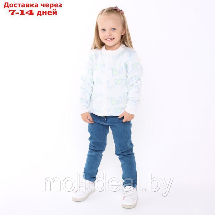 Жакет детский, цвет белый, рост 110-116 см - фото 5 - id-p214088096
