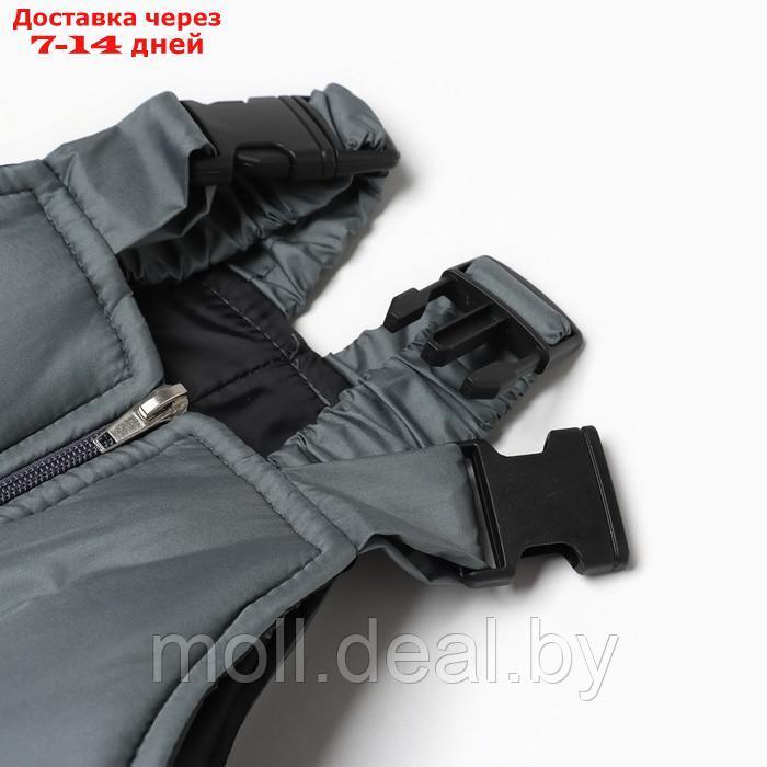 Костюм демисезонный детский (куртка/полукомб), цвет малиновый, рост 92-98 см - фото 2 - id-p214088159