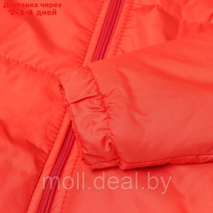 Костюм демисезонный детский (куртка/полукомб), цвет красный, рост 80-86 см - фото 5 - id-p214088201