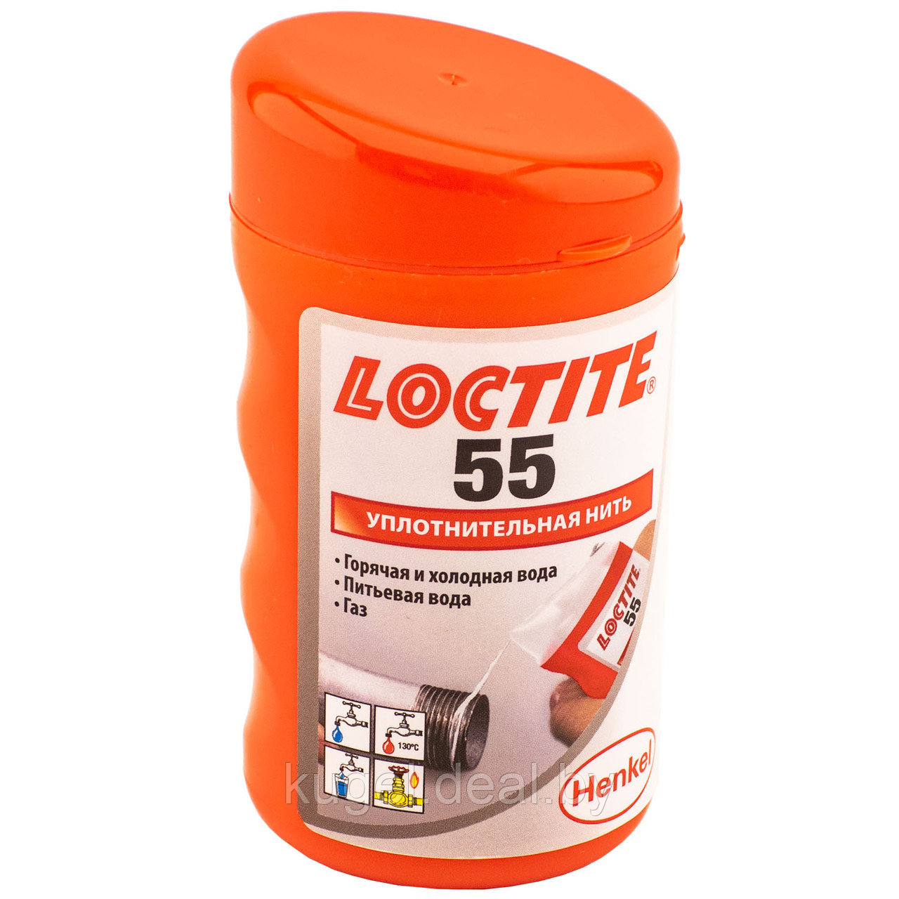 Герметизирующая нить для газа и питьевой воды Локтайт, 55 48x160M, Loctite