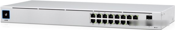 Управляемый коммутатор 2-го уровня Ubiquiti UniFi Switch 16 PoE - фото 4 - id-p214096736