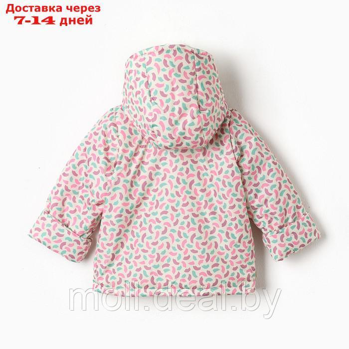 Костюм демисезонный для девочки (куртка/полукомб), цвет розовый, рост 86-92 см - фото 8 - id-p214088313