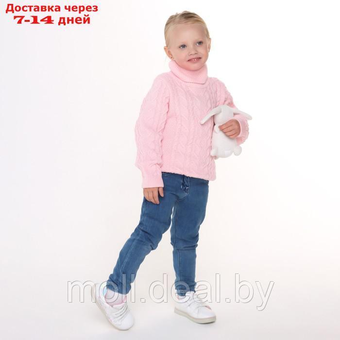 Свитер детский, цвет розовый, рост 92-98 см - фото 2 - id-p214088336