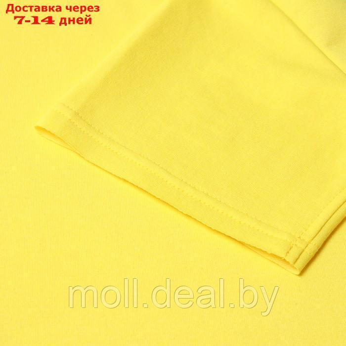 Костюм детский (футболка, шорты) MINAKU: Casual Collection цвет жёлтый, рост 158 см - фото 3 - id-p214088383