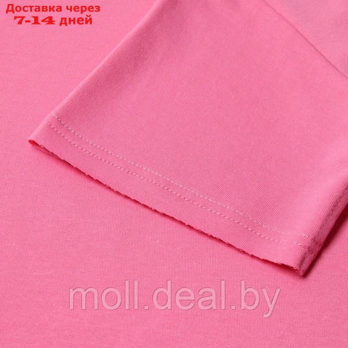 Костюм детский (футболка, шорты) MINAKU: Casual Collection цвет розовый, рост 116 см - фото 3 - id-p214088475