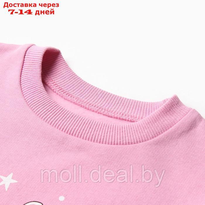 Пижама для девочки, цвет розовый, рост 98 см - фото 2 - id-p214088508
