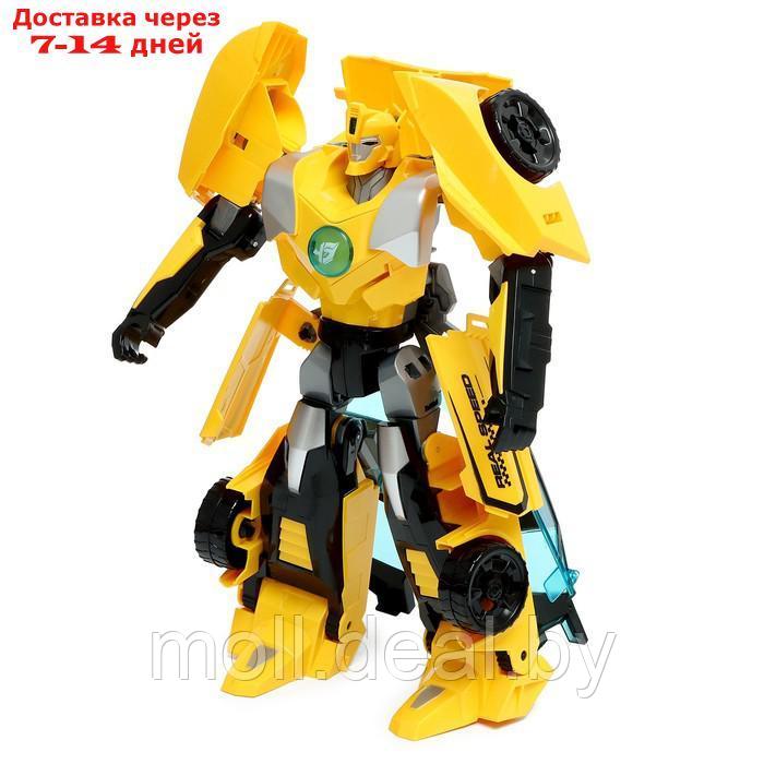 Робот "Автобот", трансформируется, цвет жёлтый - фото 3 - id-p214088579