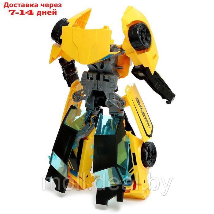 Робот "Автобот", трансформируется, цвет жёлтый - фото 5 - id-p214088579