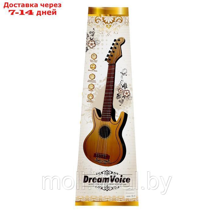 Игрушка музыкальная "Гитара", 6 струн, цвета МИКС - фото 7 - id-p214088598