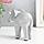 Сувенир полистоун "Серебристый слон, узор" 12х5х10 см, фото 2