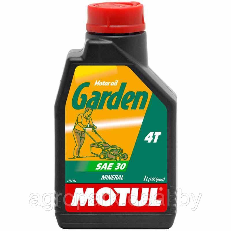 Масло моторное Motul Garden 4T SAE 30 0,6 л минеральное - фото 1 - id-p213564120