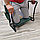Скамейка садовая перевёртыш для прополки Чудесный Сад (стул-подколенник)  С навесным кармашком, фото 6