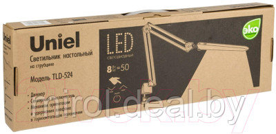 Настольная лампа Uniel TLD-524 Black/8W/10608 - фото 10 - id-p214104019