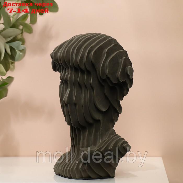 Скульптура "Голова Давида", полистоун, 18 х 18 х 29 см