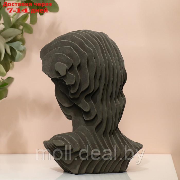 Скульптура "Голова Давида", полистоун, 18 х 18 х 29 см - фото 5 - id-p214088803