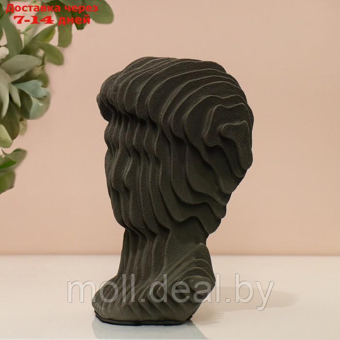 Скульптура "Голова Давида", полистоун, 10 х 10 х 16 см
